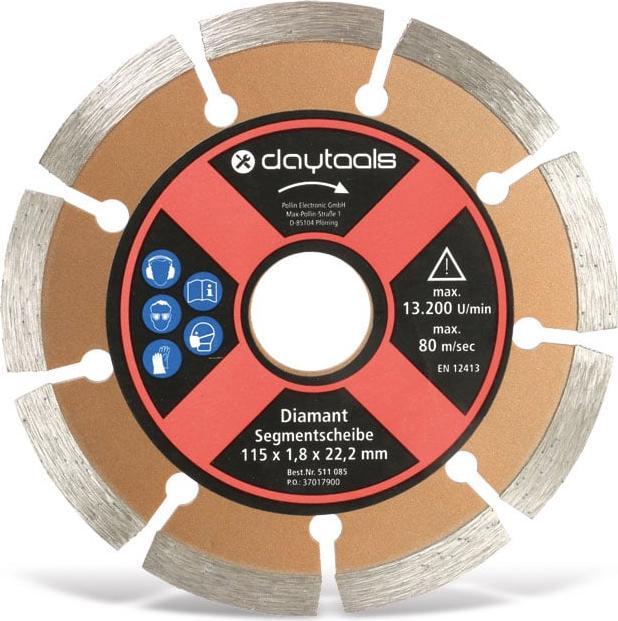Actual product image Daytools Cut-off wheel set, 115 mm, 5-piece