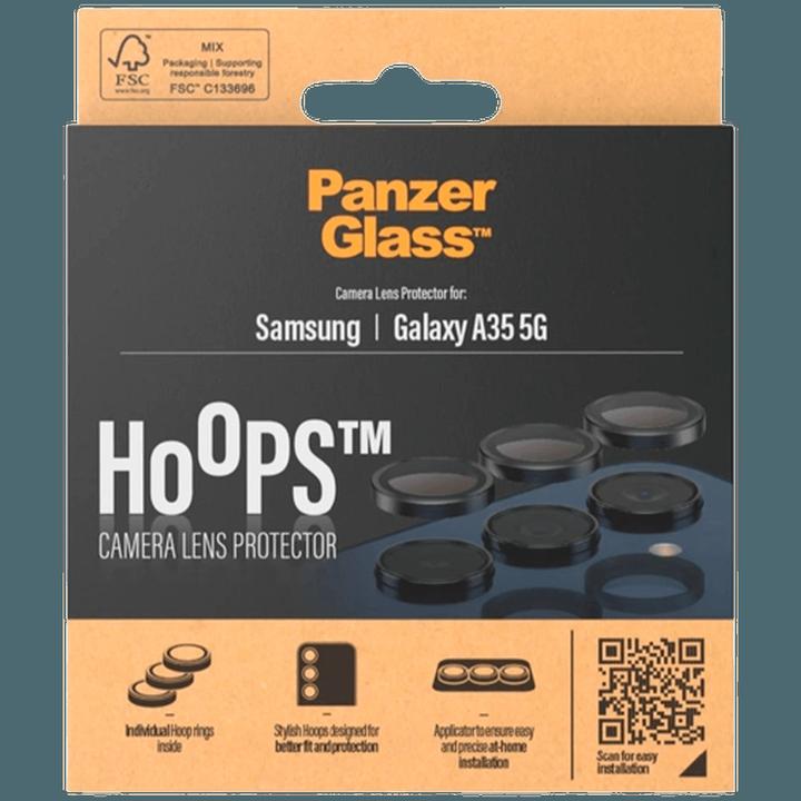 Produktbild PanzerGlass Hoops Camera Lens Protector (1 Stück, Samsung Galaxy A35, Samsung Galaxy A34 5G)