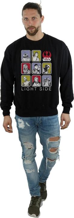 Actual product image Star Wars Mens The Last Jedi Multi Character Sweatshirt (XL)