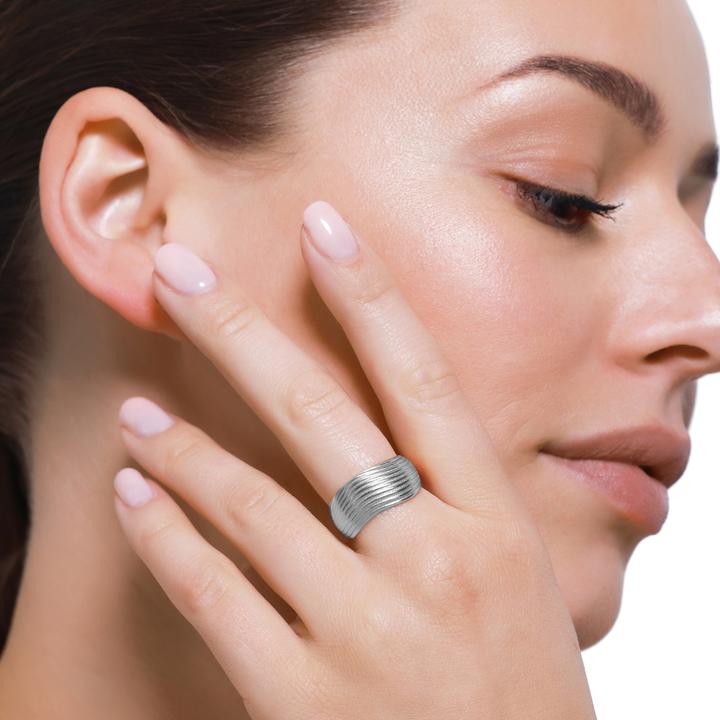 Actual product image Heideman Fiora silberfarben poliert (60)