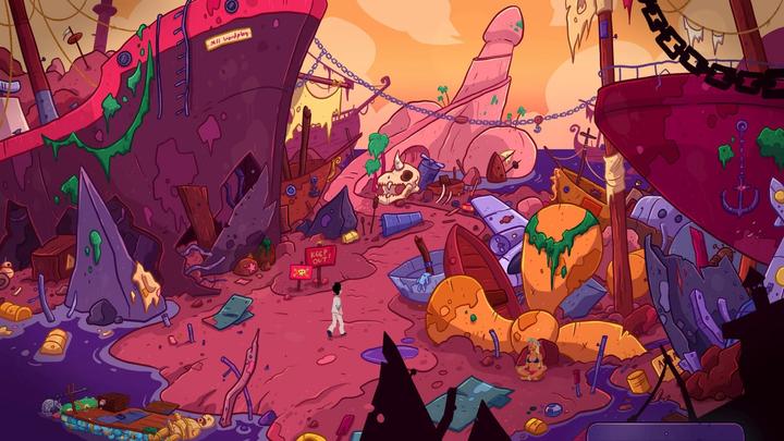 Actual product image Assemble Leisure Suit Larry - Wet Dreams Dry Twice (PS4, FR)