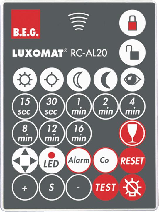 Actual product image BEG Remote control