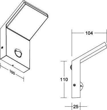Image du produit Brumberg Applique murale à LED 65121103230V AC 50 Hz 7.9W 3.000K (680 lm)
