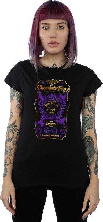Image du produit - T-shirt CHOCOLATE FROGS COLOURED LABEL - Femme (XL)