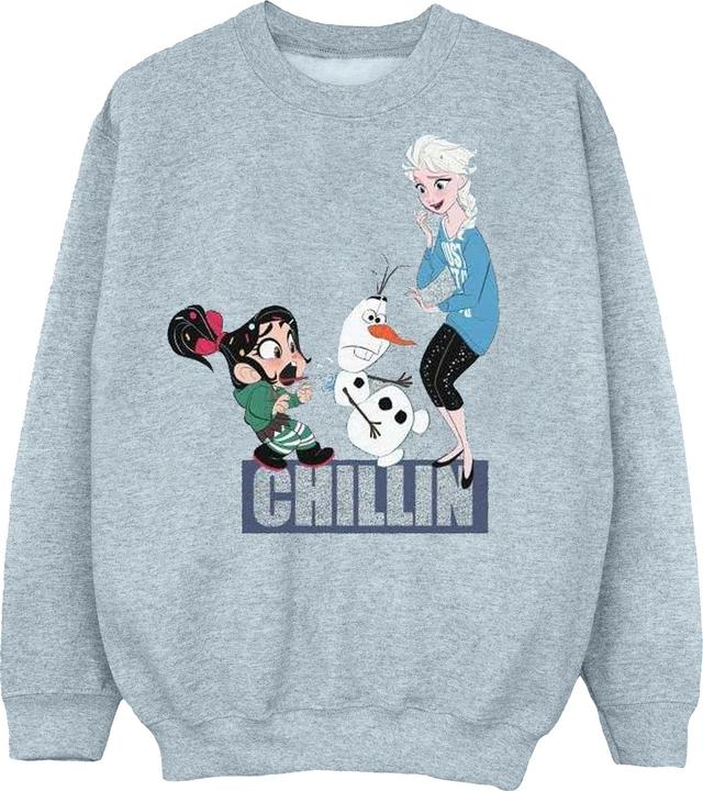 Disney Wreck It Ralph Elsa And Vanellope Sweatshirt Mädchen