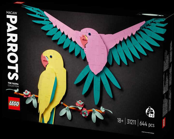 Produktbild LEGO Die Fauna Kollektion - Aras (31211, LEGO Art)