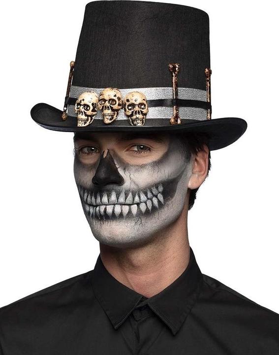 Actual product image Boland Top hat skull