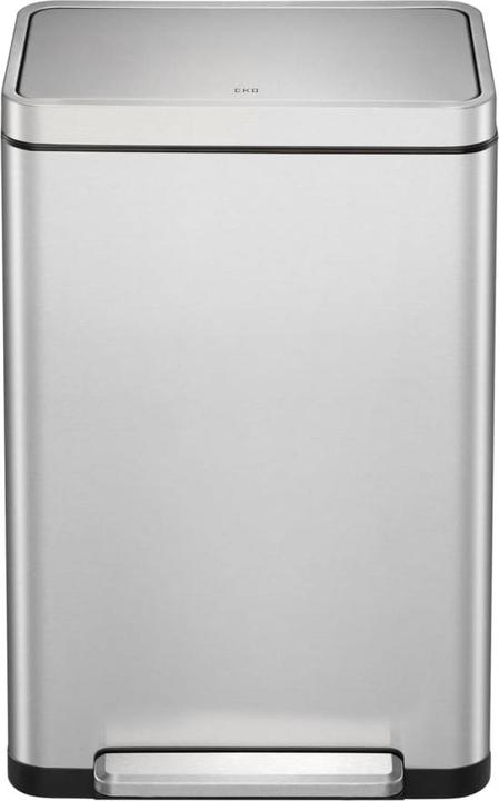 Image du produit EKO Poubelle à pédale X-Cube Poubelle à pédale rectangulaire en acier inoxydable 45 L avec pédale (45 l)