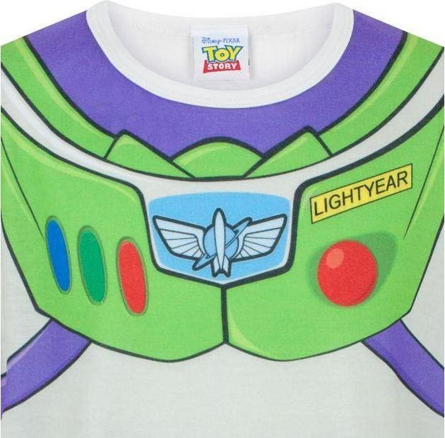 Actual product image Toy Story Disney boys Buzz Lightyear costume TShirt (104)