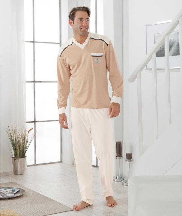 Actual product image Götting Men's pyjamas natural (48)