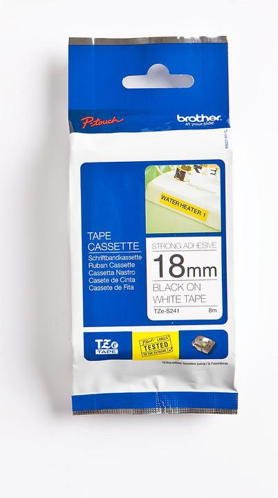 Produktbild Brother Tze-S241 (1.80 cm, Schwarz, Weiss)