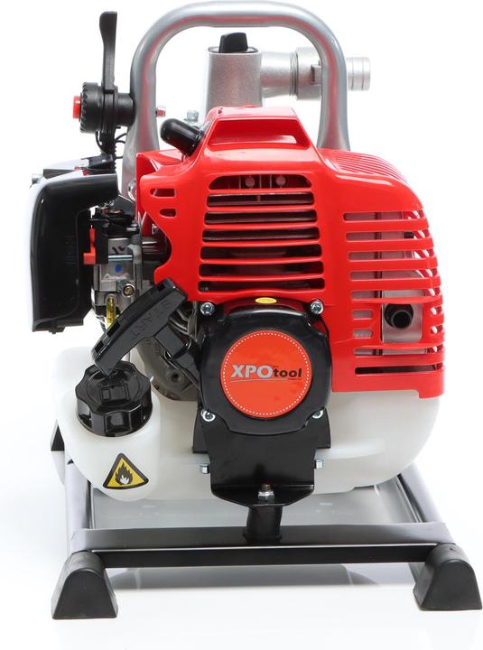 Produktbild XPOtool Benzin Wasserpumpe 1,47kW 38mm 15000l/h 35m Gartenpumpe 2-Takt-Motor (Gartenpumpe)