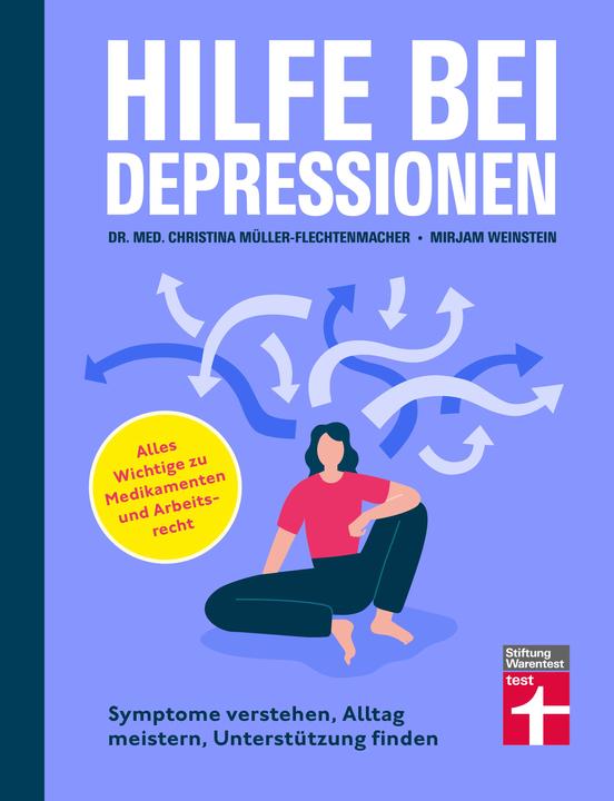 Produktbild Hilfe bei Depressionen (Deutsch, Alexander Bredereck, Mirjam Weinstein-Riechmann, Dr. med. Jana Christina Müller-Flechtenmacher, 2023)