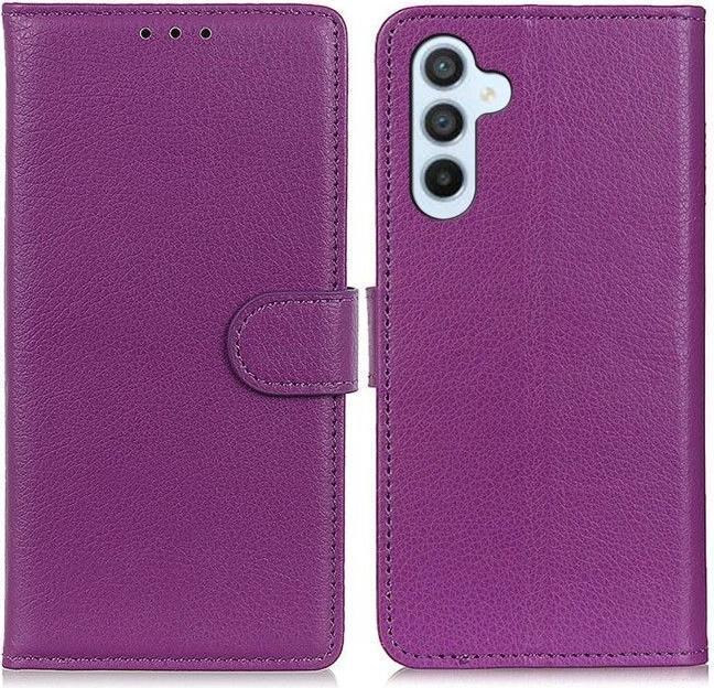 Actual product image MU Classic Litchi Leder Bookcover Series (Samsung Galaxy S24+, Samsung Galaxy S25)