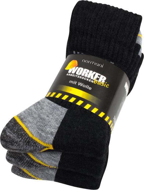 Produktbild Normani 6 Paar Arbeitssocken Work Wool (6er Pack, 39 - 42)