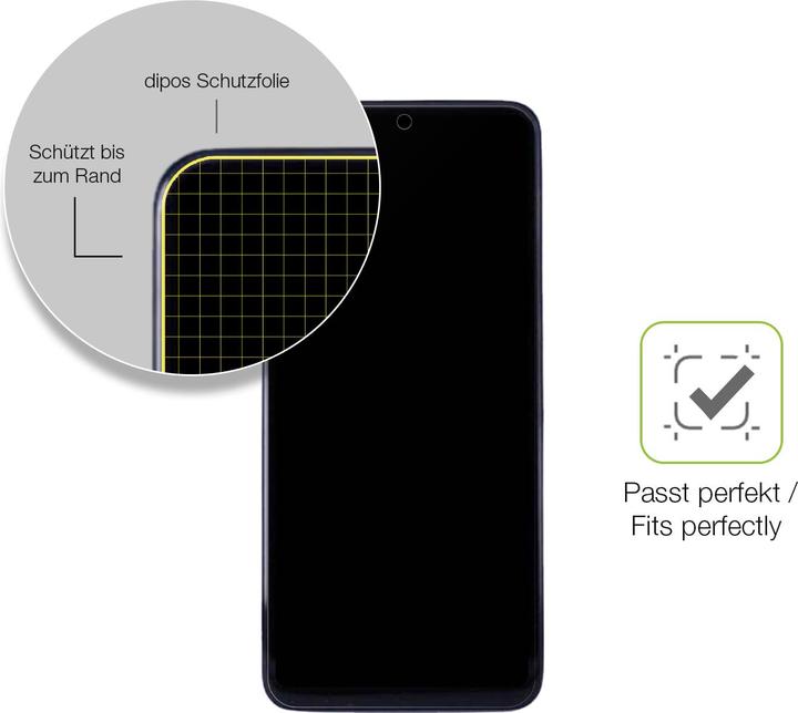 Immagine prodotto Dipos Full-Cover Pellicola Protettiva opaco (1 Pezzo/i, Oppo Reno 5 Pro 5G)