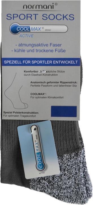 Produktbild Normani 2 Paar Coolmax Trekking-Funktionssocken (2er Pack, 47 - 50)