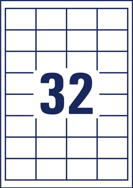 Actual product image Avery Universal labels