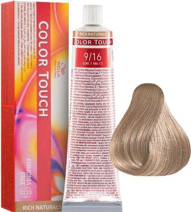 Produktbild Wella Professionals Color Touch Semipermanent Haircolor 9/16 Light Blonde Ash Purple 60ml (9, 16 Light Blonde Ash Purple)