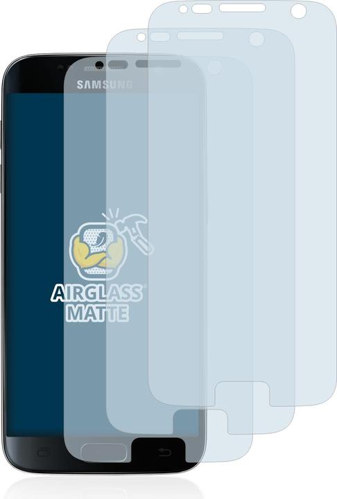 Actual product image BROTECT AirGlass Glass Matte (3 Piece, Samsung Galaxy S7)