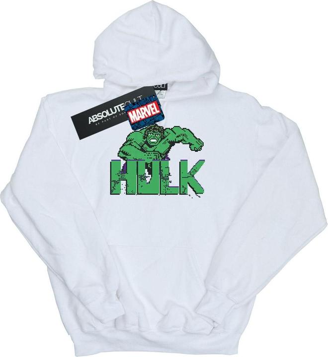 Actual product image Mens Hulk Pixelated Hoodie (XL)