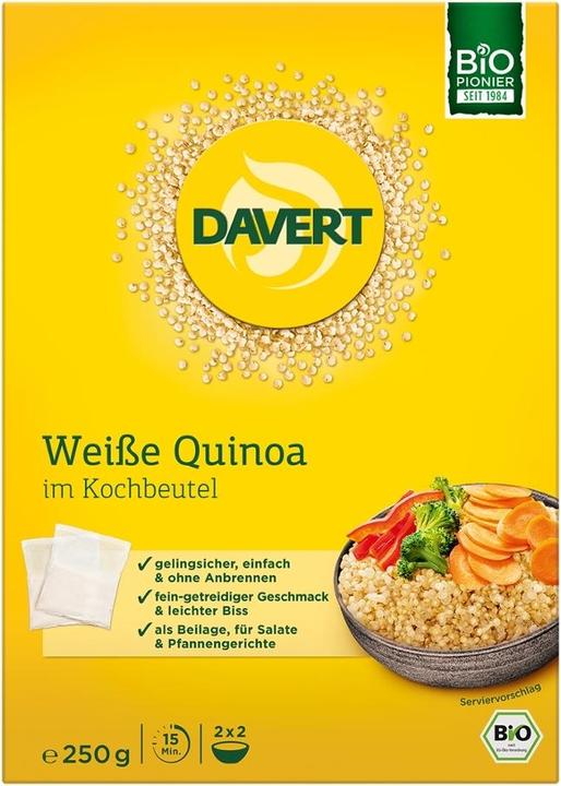 Produktbild Davert V! Quinoa weiss - Kochbeutel (250 g)