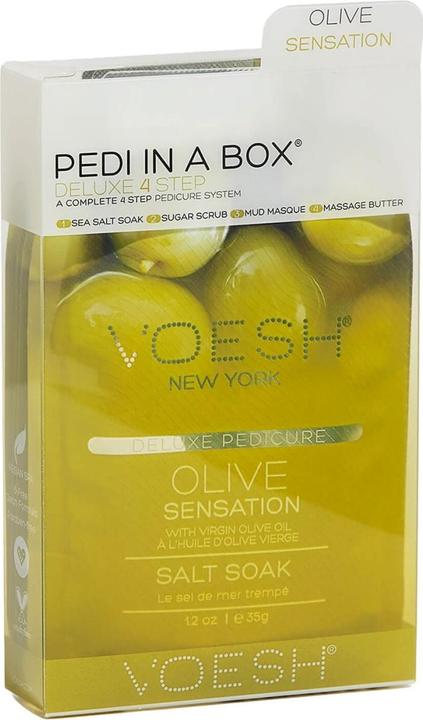 Actual product image Voesh Pedi Olive Sensation (Foot cream & foot gel, Foot bath, Foot mask)