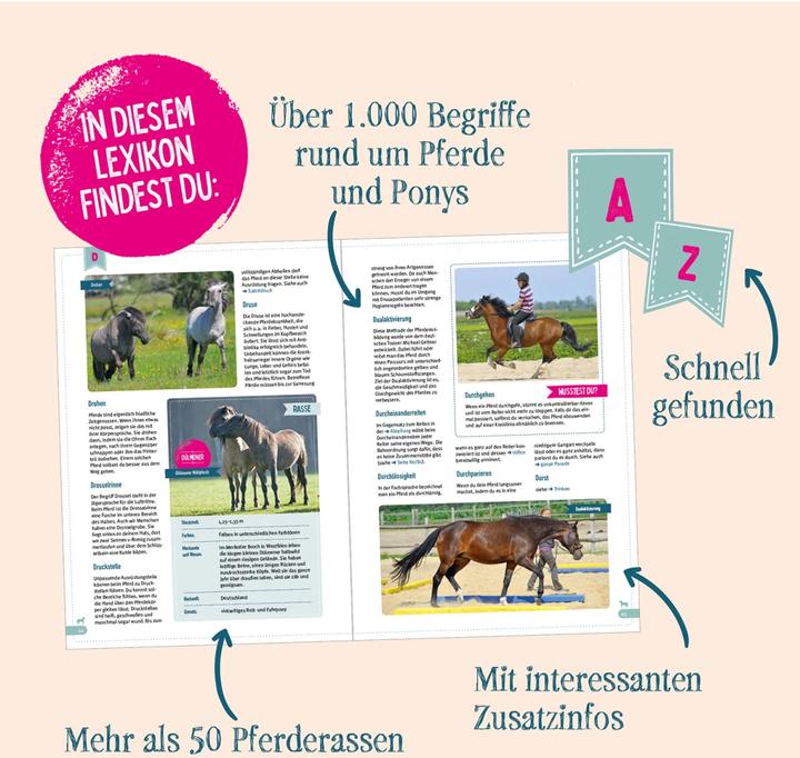 Produktbild Kosmos Das grosse Pferdelexikon (Deutsch, Carola von Kessel, 2021)