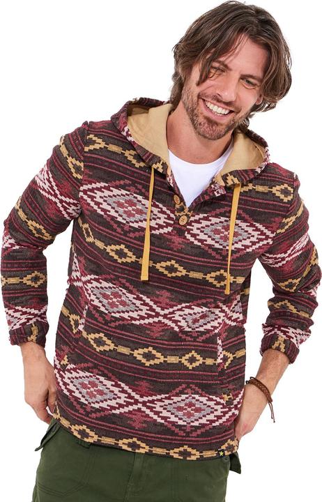 Immagine prodotto Joe Browns Warm Aztec Button Detail Hoodie (XL)