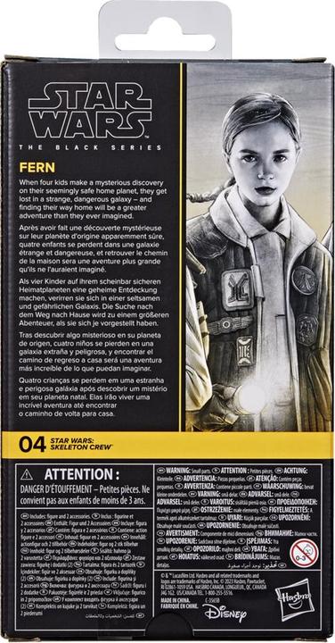 Immagine prodotto Hasbro Star Wars The Black Series Fern Skeleton Crew - Figura d'azione da 15 cm