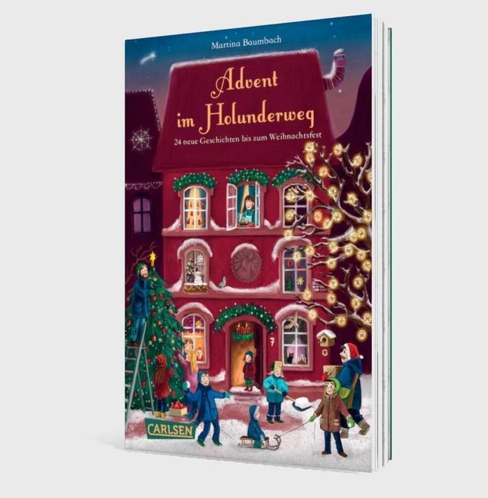 Produktbild Advent im Holunderweg - 24 neue Geschichten bis zum Weihnachtsfest (Martina Baumbach, Verena Körting, Deutsch)