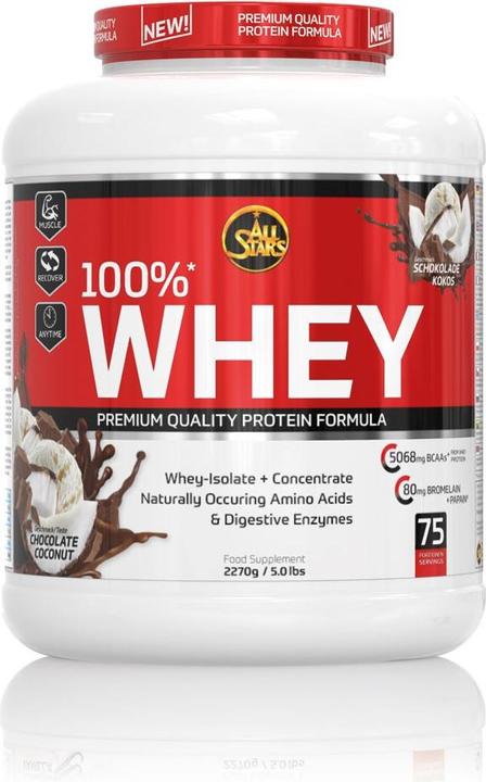 Actual product image All Stars 100% Whey Protein (2270 can) (Chocolate, Coconut, 1 pcs., 2270 g)
