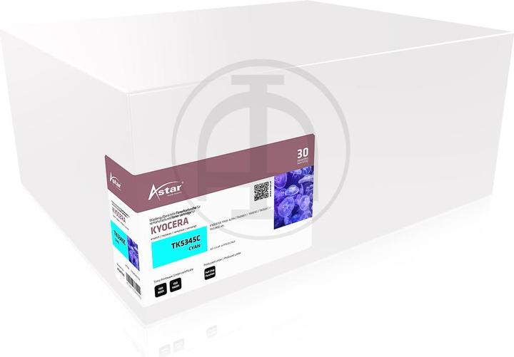 Actual product image Astar AS20250 KYOCERA TA352CI TONER CYAN TK5345C / 1T02ZLCNL0 9,000pages