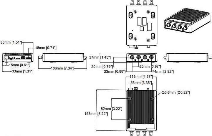 Image du produit Axis Codeur P7304 (Alimentation électrique)