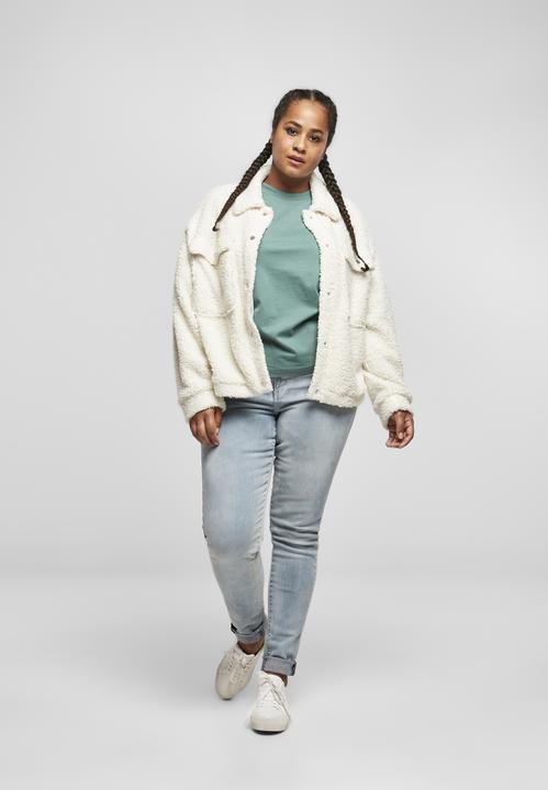 Produktbild Urban Classics Ladies Sherpa Trucker Jacket (5XL)