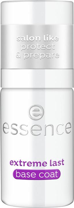 essence Cosmetics Extreme Last Base Coat Transparent Long-Lasting (01 Inizio perfetto, Base Coat)