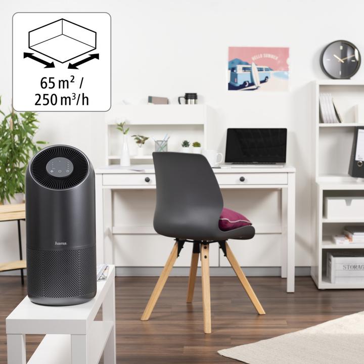 Image du produit Hama Purificateur d'air Smart triple filtre (65 m²)