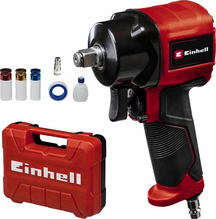 Immagine prodotto Einhell TC-PW 610 Compact (Pn) 4138965 Avvitatore a impulsi pneumatico Portautensili: 1/2 (12,5 mm) Au (Aria compressa)