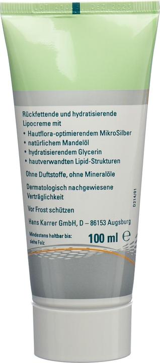 Produktbild Hans Karrer Mikrosil Lipocreme 100ml (Körpercreme, 100 ml)