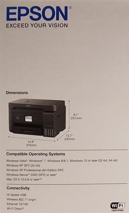 Immagine prodotto Epson ET-4750 EcoTank (Eco-Tank, Colore)