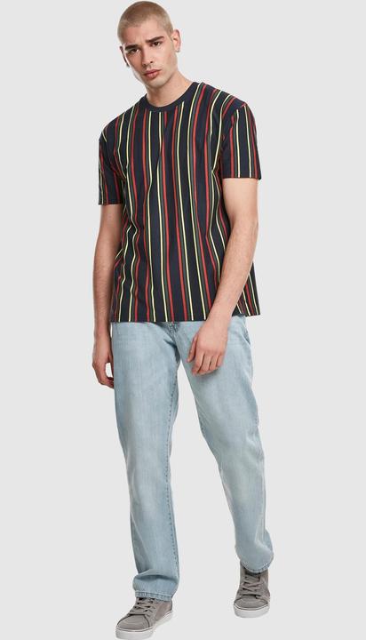 Produktbild Urban Classics Printed Oversized Retro Stripe Tee (5XL)