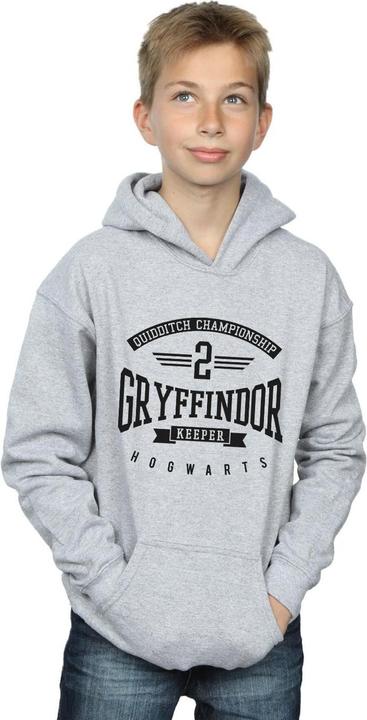 Actual product image Boys Gryffindor Keeper Cotton Hoodie (140, 146)