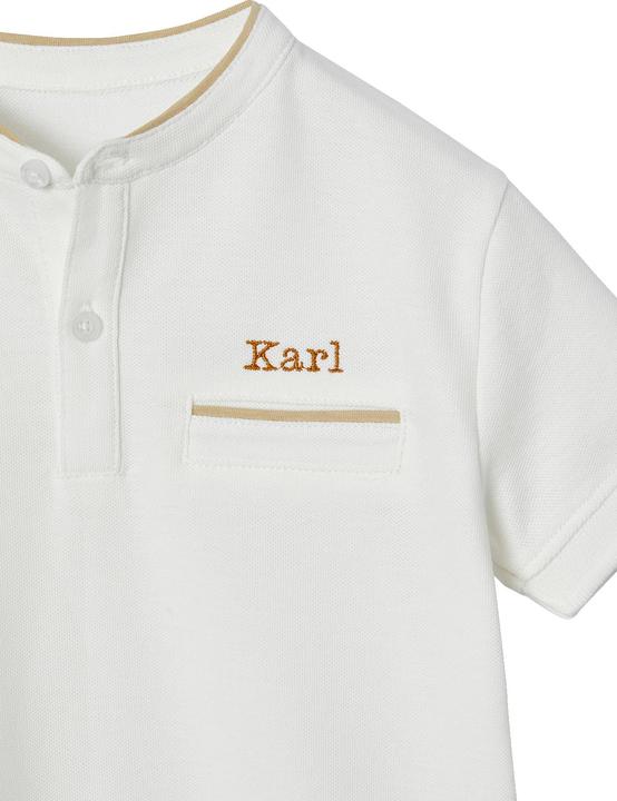 Actual product image Vertbaudet Jungen Poloshirt mit Stehkragen (140)