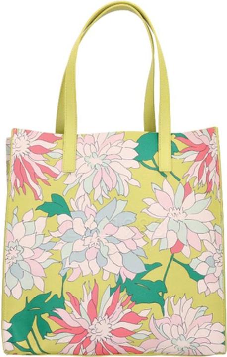 Actual product image Ted Baker Large Shoulder Bag / Crossbodybas Ladies - Floricn - Floral - Yellow