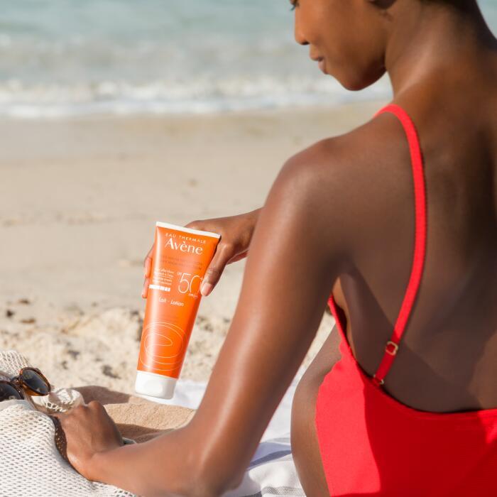Actual product image Avène Sun lotion (Suntan lotion, SPF 50+, 250 ml, 291 g)