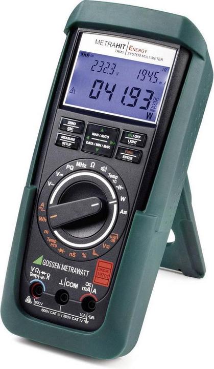 Actual product image Gossen Hand Multimeter digital Metraw (CAT IV 300V, CAT III 600V)