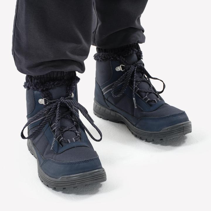 Produktbild Quechua Winterschuhe Kinder Gr. 35–38 Schnürung warm wasserdicht Winterwandern - SH100 (37)