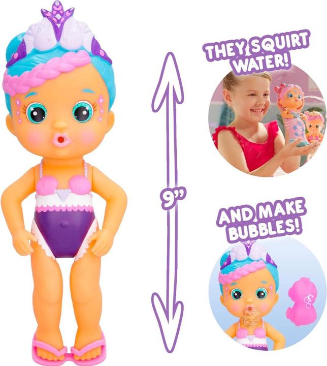 Actual product image IMC Toys Bloopies Mermaid Magic Tail W2 Nelly
