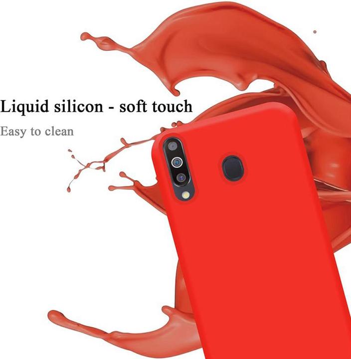 Actual product image Cadorabo TPU Liquid Silicone Case Cover (Samsung Galaxy A40s, Samsung Galaxy M30)