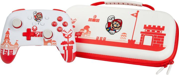 Immagine prodotto PowerA Controller per Nintendo Switch (con cavo, Mario Red/White, licenza ufficiale) (Switch)